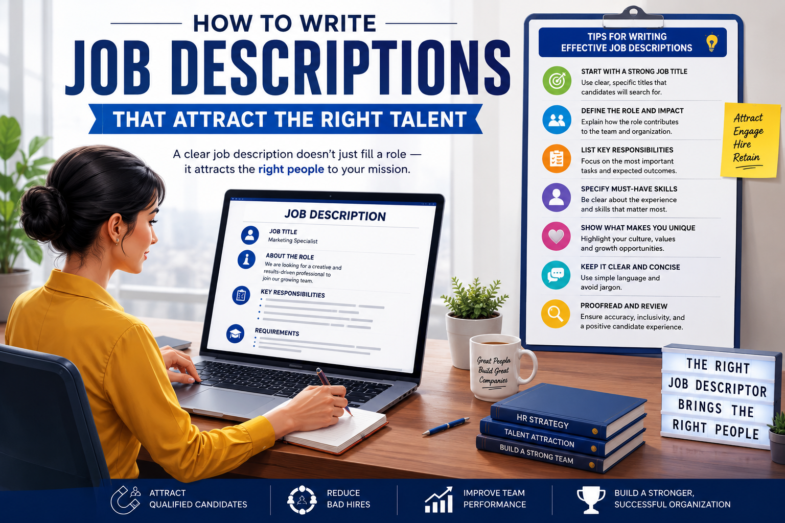 How to write job descriptions that attract the right talents